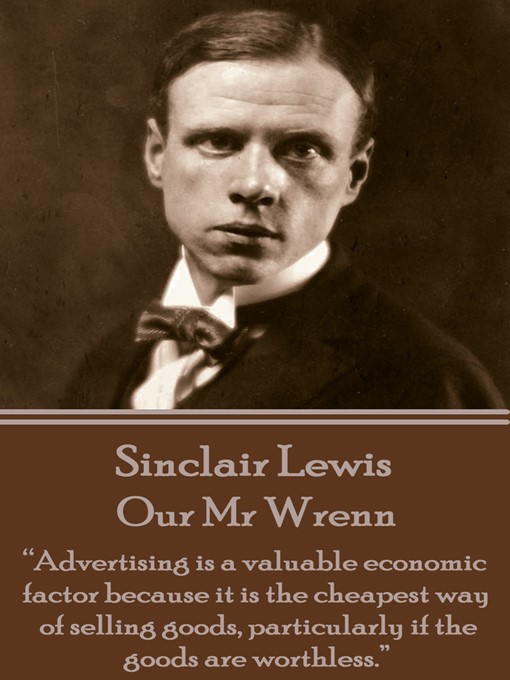 Title details for Our Mr Wrenn by Sinclair Lewis - Available